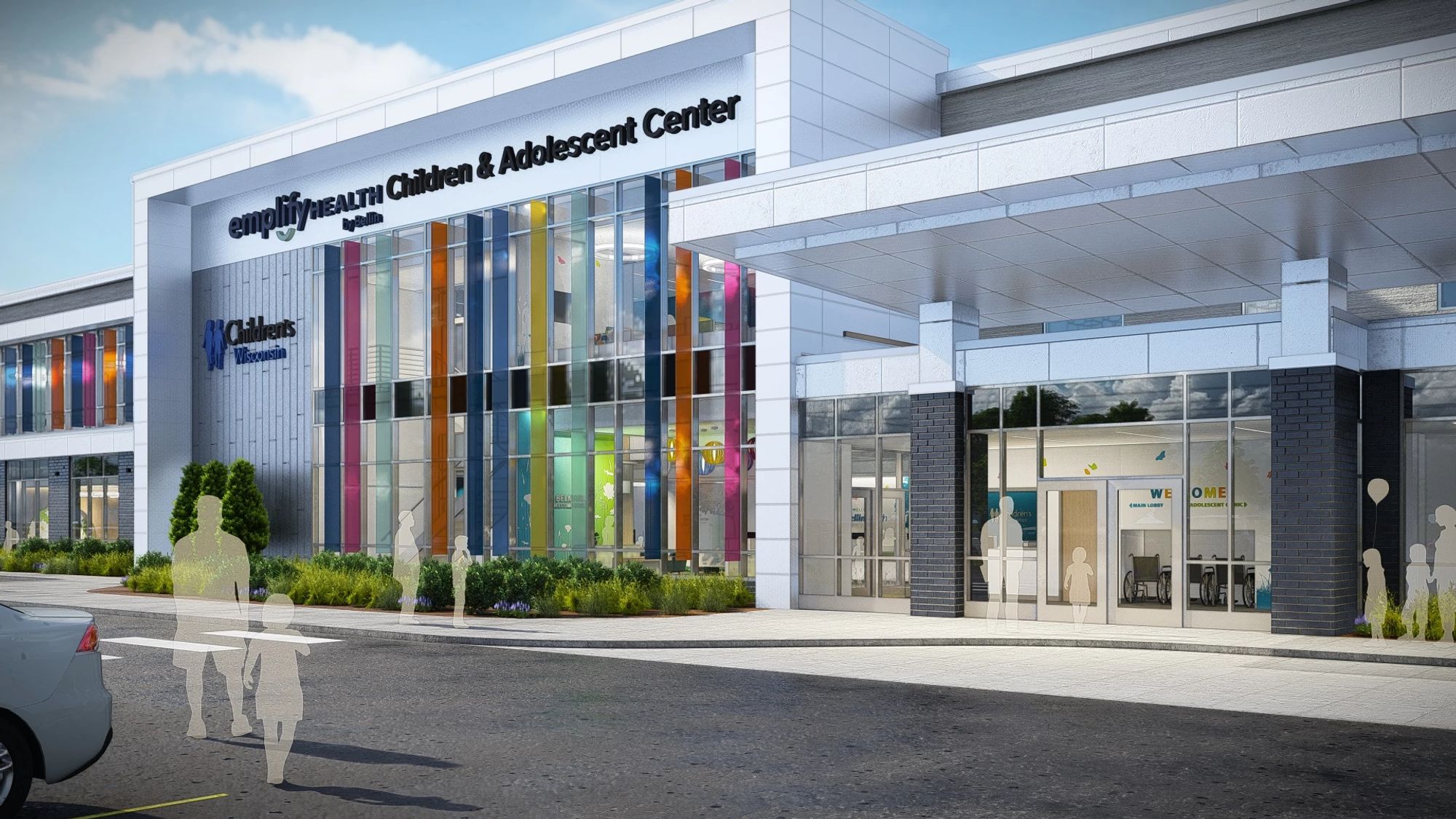 Emplify Health Children & Adolescent Center outside rendering