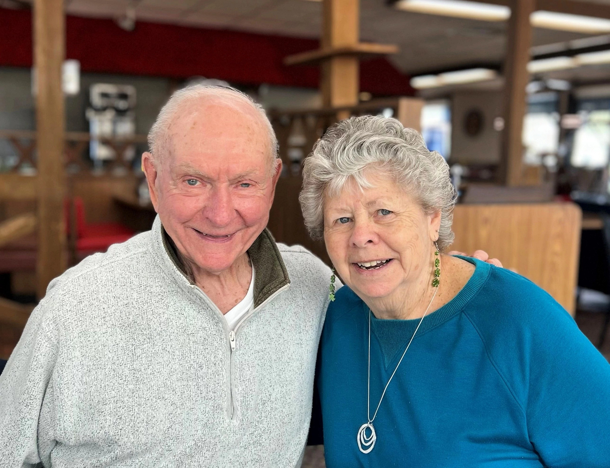 Community members residing in Oconto, Pat and Dr. Honish, donate to the Bellin Health Oconto Hospital through The Bellin Health Foundation.
