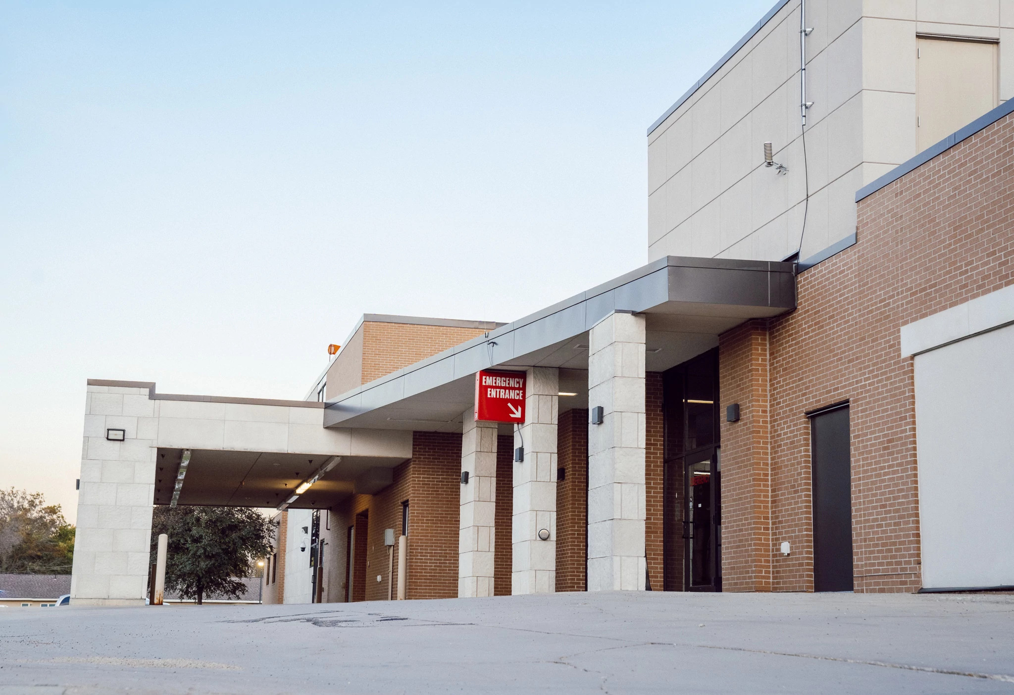 Entrance to Palmer Hospital Emergency Room in West Union Iowa