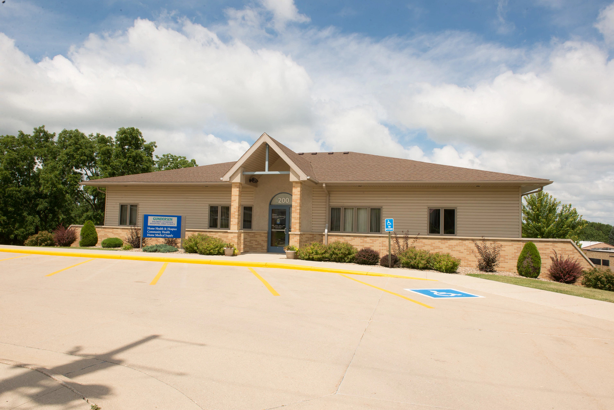 Fayette County Public Health building in West Union Iowa.