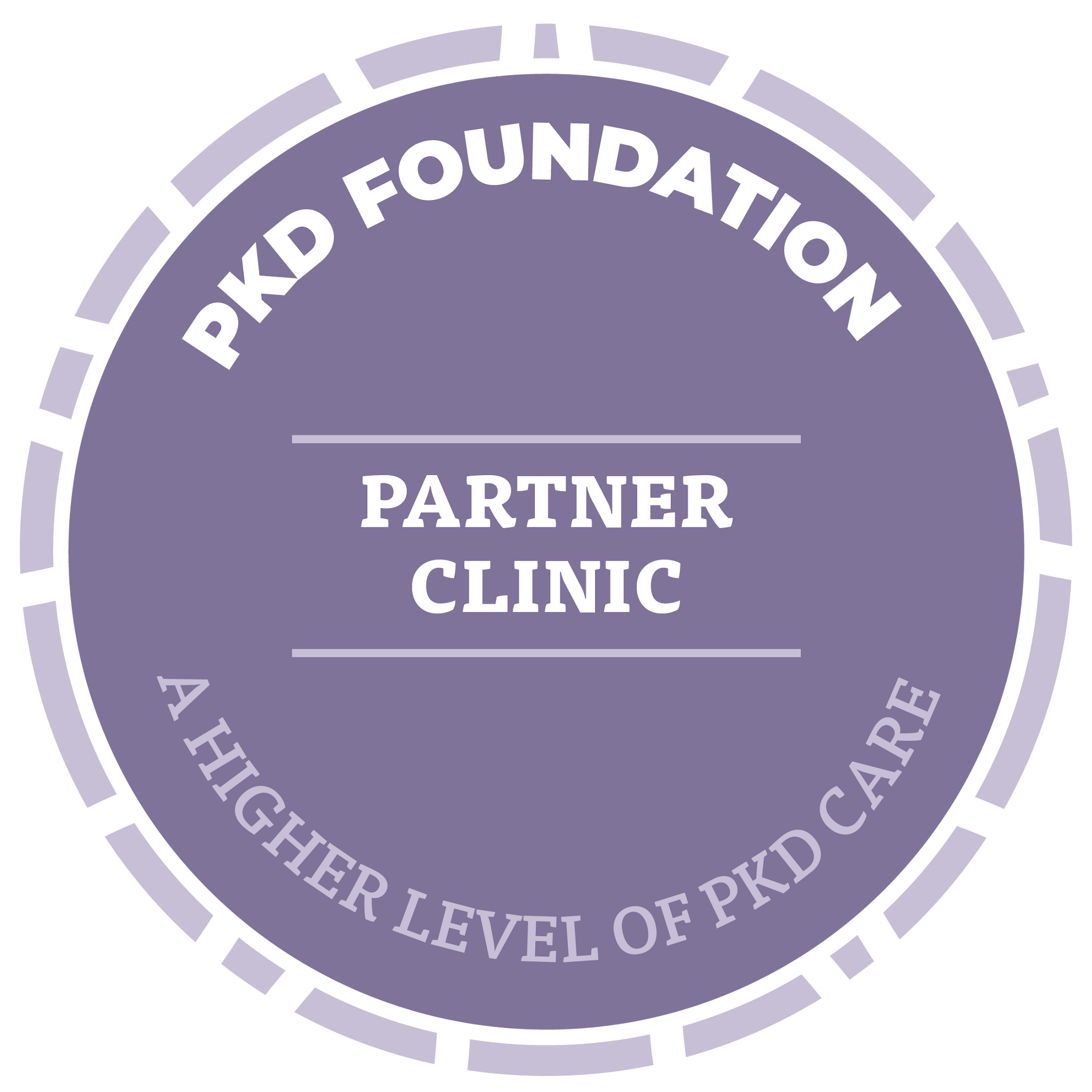PKD Foundation partner clinic badge
