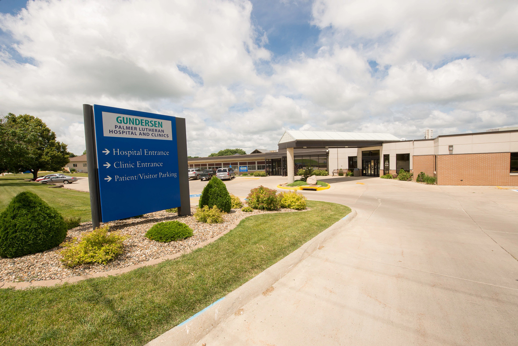 Exterior of Palmer Hospital Building West Union.
