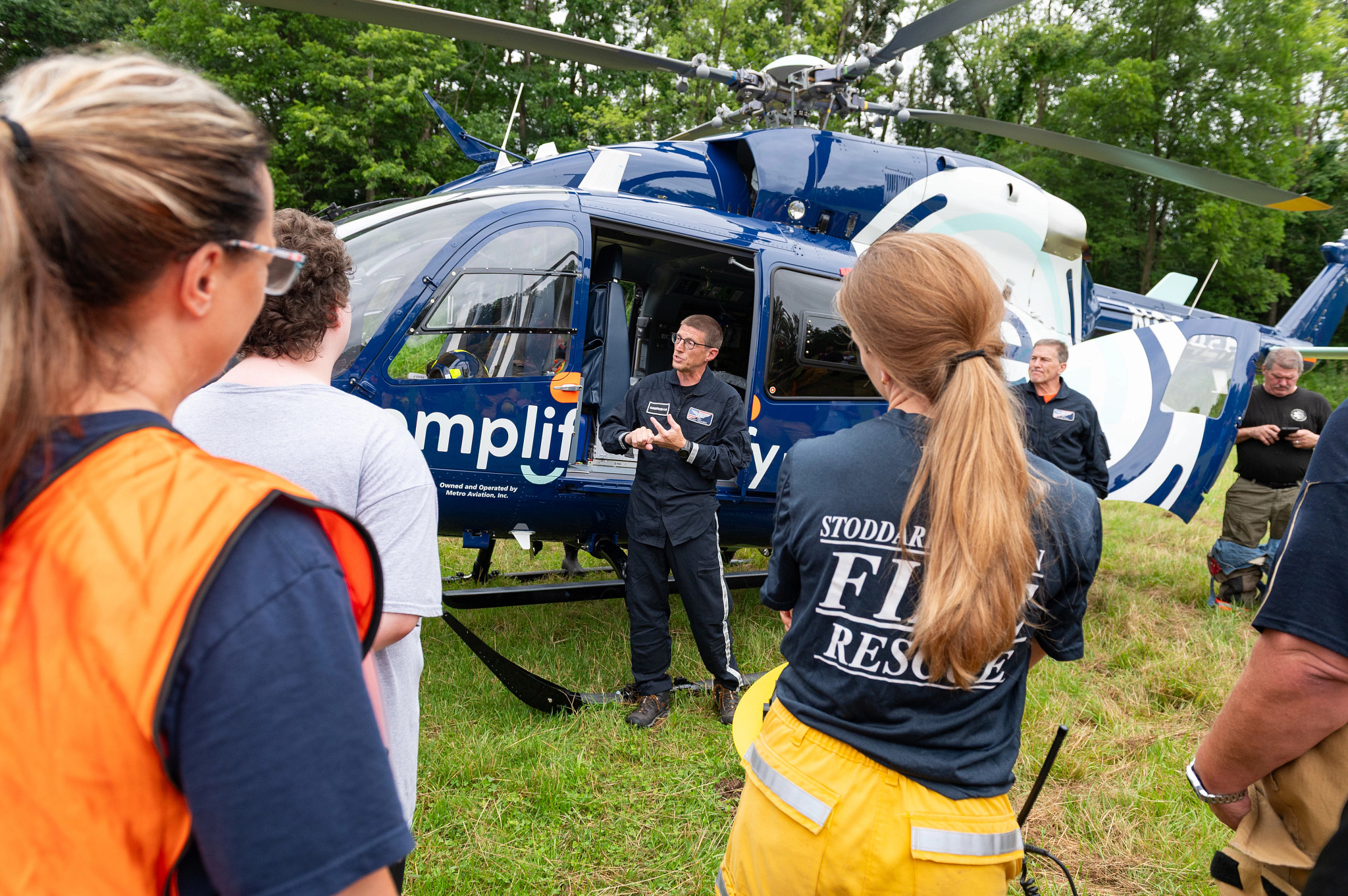 Emplify Health Air Medical Transport Disaster Training Drill.