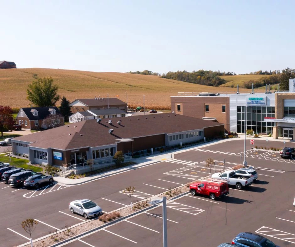 Exterior view of Gundersen Tri-County Whitehall Clinic.
